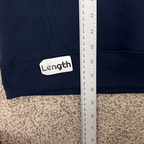 FIFA WORLD CUP Men's L Navy Blue Qatar 2022 USA Soccer Hoodie‎ Pullover Sweater - Picture 8 of 9